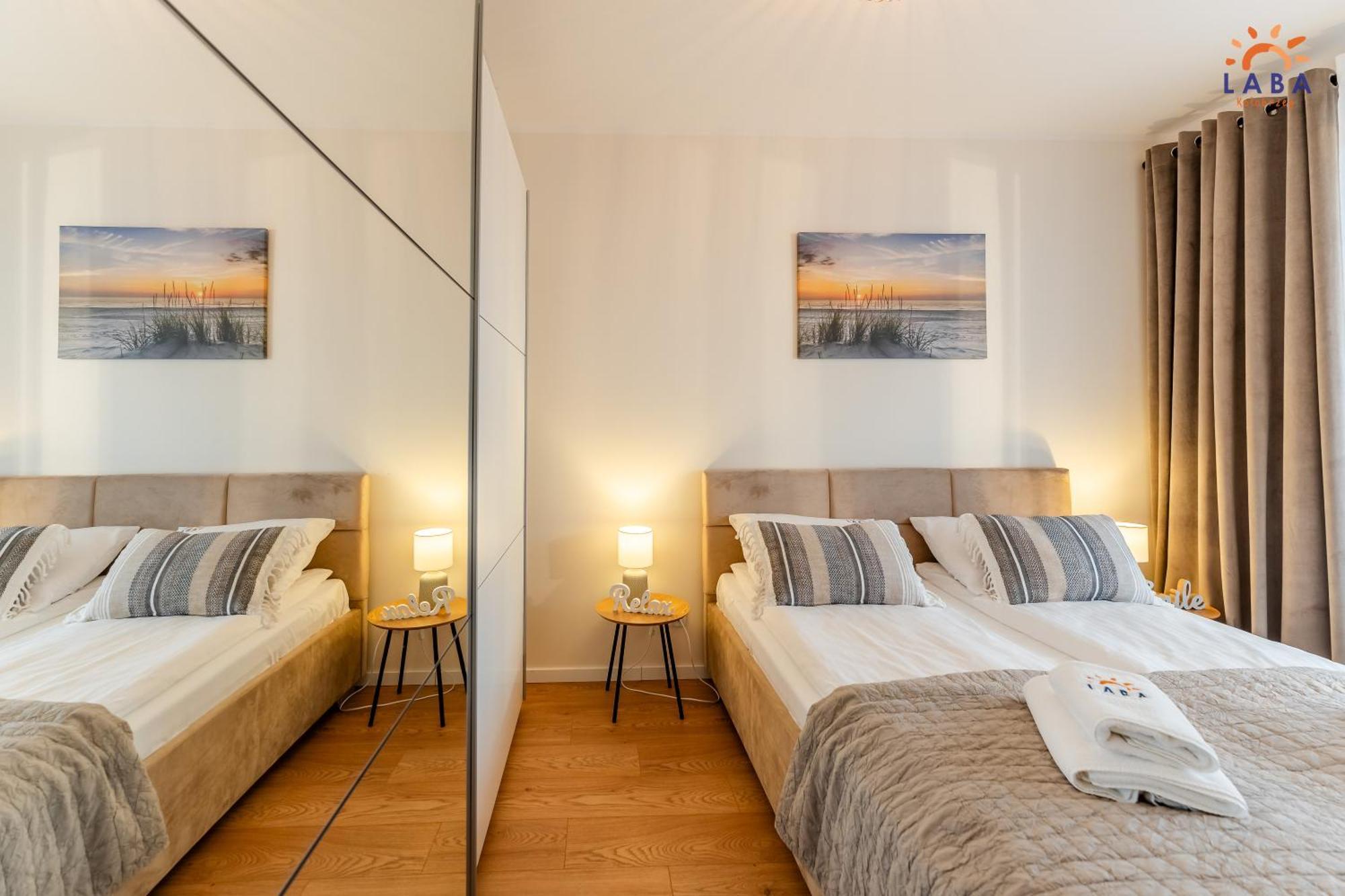 Laba Kolobrzeg Apartamenty Kollataja Z Parkingiem 外观 照片